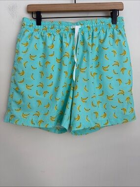 Chubbies The Banana Strand Print Swim Trunks 5.5” M